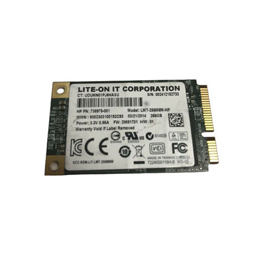 738975-001 - HP 256GB mSATA Solid State Drive