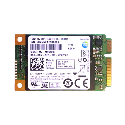 0NF8WY - Dell 128GB mSATA 1.8" SSD