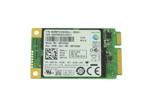MTT20 - Dell 256GB SATA 6Gb/s Mini PCI SSD