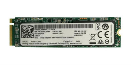 SSD0F66181 - Lenovo 256GB Multi-Level Cell PCI Express NVMe 3.0 x4 M.2 2280 Internal Solid State Drive