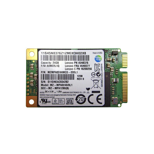 MZ-MPA0240/0L1 - Samsung 24GB SATA 3Gb/s mSATA SSD