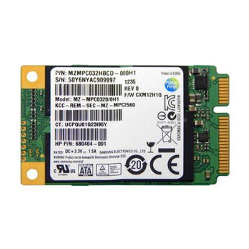 MZMPC032HBCD-000H1 - Samsung PM830 Series 32GB Multi-Level Cell SATA 6Gb/s mSATA Solid State Drive