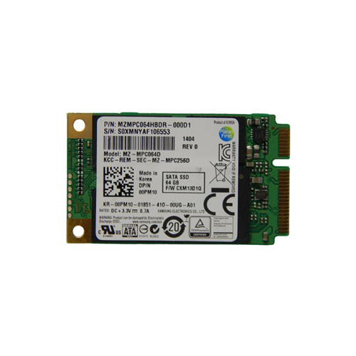 MZ-MPC064D - Samsung 64GB SATA 6Gb/s mSATA SSD