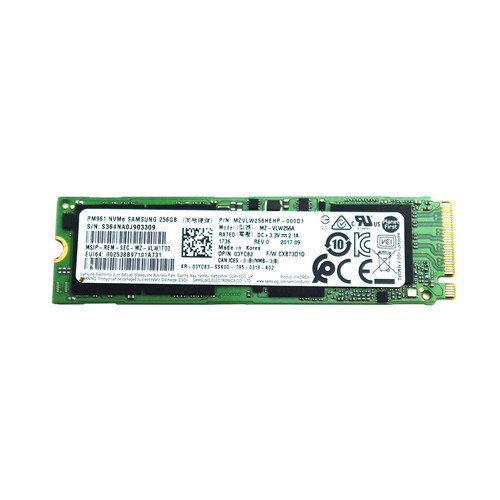 MZ-VLW256A - Samsung 256GB PCIe NVMe 3.0 x4 M.2 2280 SSD
