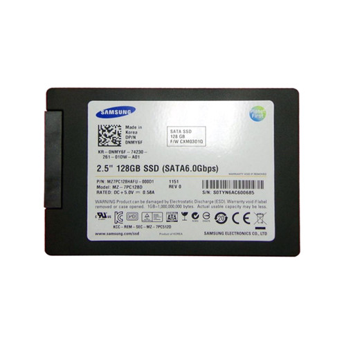 NMY6F - Dell 128GB SATA 6Gb/s 2.5" MLC SSD