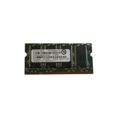 Q7722A - HP 256MB DDR-266 PC2100 200-Pin SoDIMM Memory