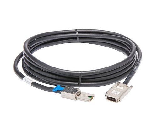 667875-001 - HP 25-inch Mini-SAS Cable with Side Angle Connector