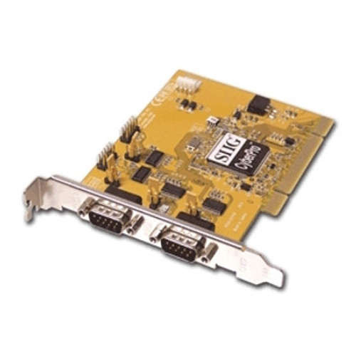 JJ-P45012-S6 - SIIG Siig Cyberserial 4S 550 PCI 4-Port Rs-232 Controller I/O Card