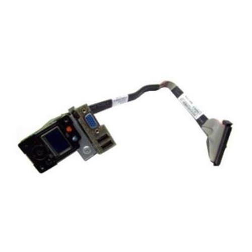 X5253 - Dell Power Button LCD Module Panel with Cable for PowerEdge 6850