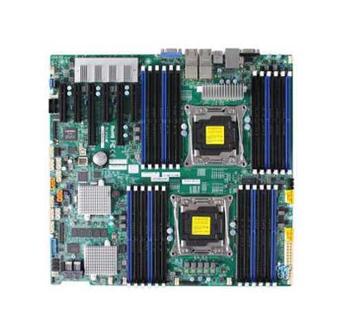 MBD-X10DRC-T4+ - Supermicro X10DRC-T4+ Socket LGA2011-3 Intel C612 Chipset Enhanced EATX System Board Motherboard Supports 2x Xeon E5-2600 v3/v4 Series DDR4 24x DIMM