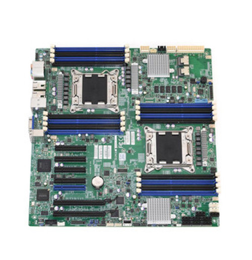 MBD-X9DAX-7F-B - Supermicro X9DAX-7F Socket LGA2011 Intel C602 Chipset Enhanced Extended ATX System Board Motherboard Supports 2x Xeon E5-2600 E5-2600 V2 Series DDR3 16x DIMM