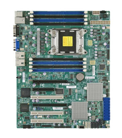 X9SRH-7TF - Supermicro Socket LGA2011 Intel C602J Chipset ATX System Board Motherboard Supports Xeon E5-2600/E5-1600 Series DDR3 8x DIMM