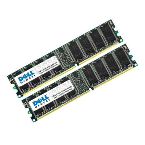 SNP9F030CK2/2G - Dell 2GB Kit 2 X 1GB DDR2-667MHz PC2-5300 Fully Buffered CL5 240-Pin DIMM 1.8V Memory