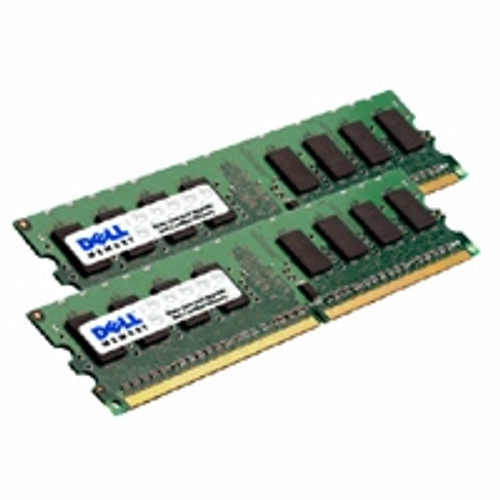 SNPWX731CK2/8G - Dell 8GB Kit 2 X 4GB DDR2-800MHz PC2-6400 ECC Registered CL6 240-Pin DIMM 1.8V Memory