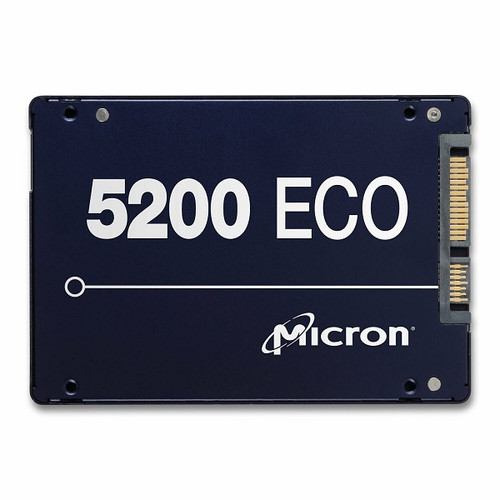 MTFDDAK960TDC-1AT16A - Micron 5200 ECO Series 960GB Triple-Level Cell SATA 6Gb/s 3D NAND SED TCG eSSC Encryption 2.5-Inch Solid State Drive