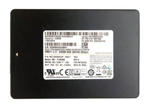MZ7LN256HCHP - Lenovo 256GB Triple-Level Cell SATA 6Gb/s Main Stream Endurance 2.5-Inch Solid State Drive