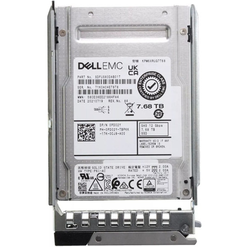 PD02Y - Dell 7.68TB SAS 12Gb/s 2.5" Read Intensive SSD