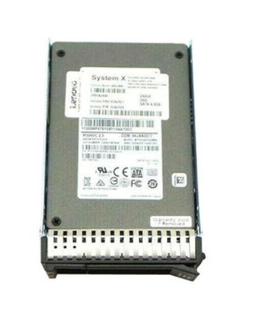 00AJ404 - Lenovo 240GB Multi-Level Cell SATA 6Gb/s Hot Swappable 2.5-Inch Solid State Drive