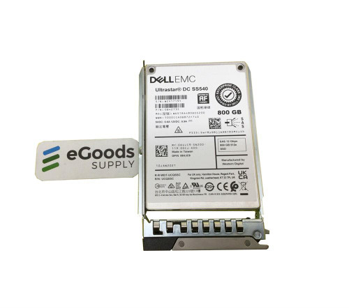 6VJC9 - Dell 800GB SAS 12Gb/s 2.5" SSD