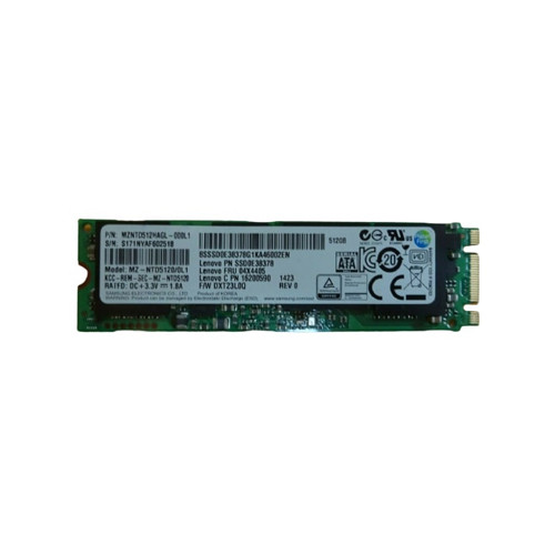 SSD0E38378 - Lenovo 512GB SATA 6Gb/s M.2 2280 SSD