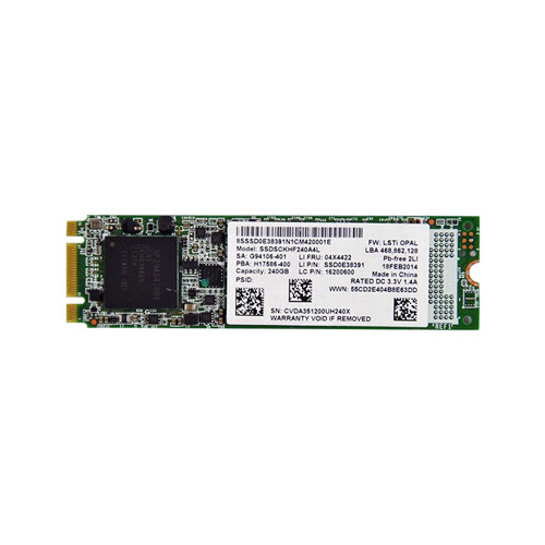 SSD0E38391 - Lenovo 240GB SATA 6Gb/s M.2 SSD