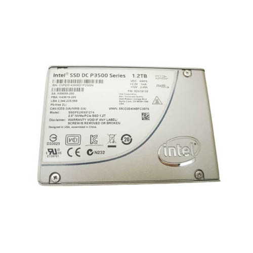 SSDPE2MX012T4 - Intel 1.2TB NVMe U.2 2.5" PCIe 3.0 SSD