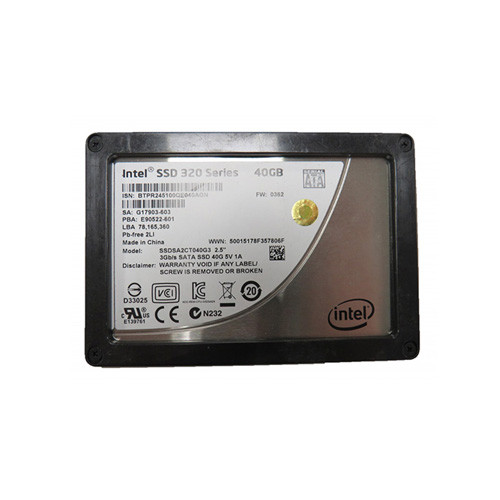 ssdsa2ct040g3 - Intel 40GB SATA 3Gb/s 2.5" SSD