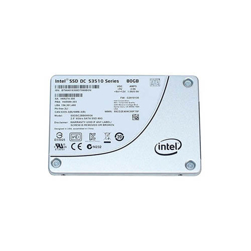 SSDSC2BB080G6 - Intel 80GB SATA 6Gb/s 2.5" SSD