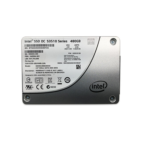 SSDSC2BB480G6 - Intel 480GB SATA 6Gb/s 2.5" SSD