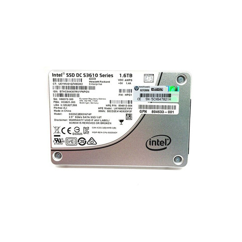 SSDSC2BX016T4P - Intel 1.6TB SATA 6Gb/s 2.5" SSD