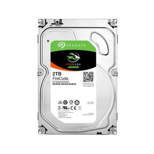 ST2000DX002 - Seagate FireCuda 2TB 7200RPM SATA 6Gb/s 64MB Cache 8GB Multi-Level-Cell NAND 3.5-inch Solid State Hybrid Drive