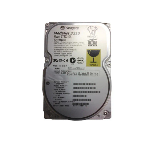 ST33210A - Seagate 3.2GB 5400RPM IDE 3.5" HDD