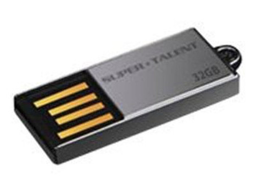 STU32GPCN - Super Talent Pico-C 32GB Nickel USB 2.0 Flash Drive