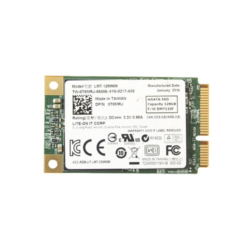 T8MRJ - Dell 128GB mSATA 6Gb/s 1.8" SSD