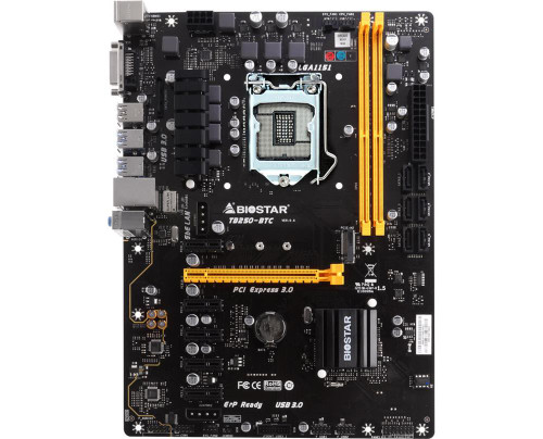 TB250-BTC+ - Biostar LGA1151 B250 ATX DDR4 Motherboard