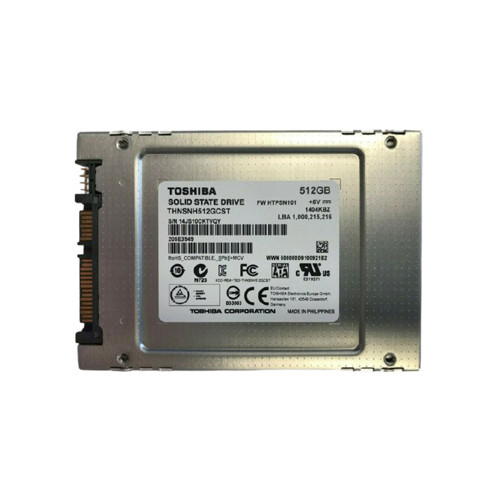 THNSNH512GCST - TOSHIBA 512GB SATA 6Gb/s 2.5" SSD