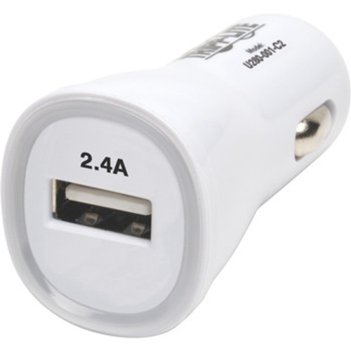 U280-001-C2 - Tripp Lite 12-Watts 5V 2.4A USB Type-C Car Charger for Smartphone