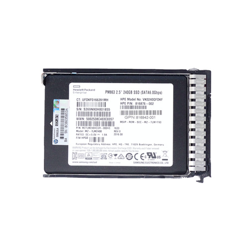VK0240GFDKF - HP 240GB SATA 2.5" SSD