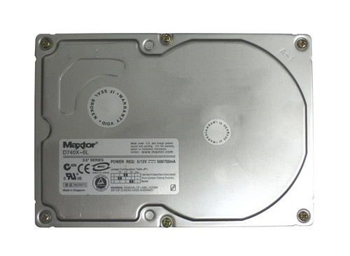 VQ40A492-01-N - Maxtor 40GB 7200RPM IDE ATA-133 2MB 3.5" HDD