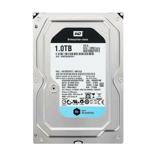 WD1002F9YZ-09H1JL0 - Western Digital 1TB 7200RPM SATA 6Gb/s 128MB 3.5" HDD