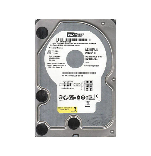WD2500AAJB-00TYA0 - Western Digital 250GB 7200RPM PATA 3.5" HDD