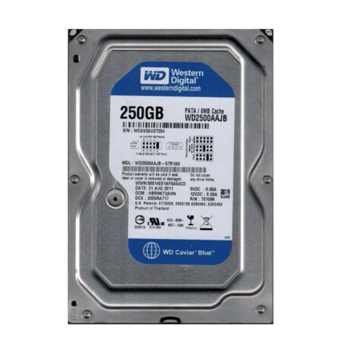WD2500AAJB-57R1A0 - Western Digital 250GB 7200RPM PATA 3.5" HDD