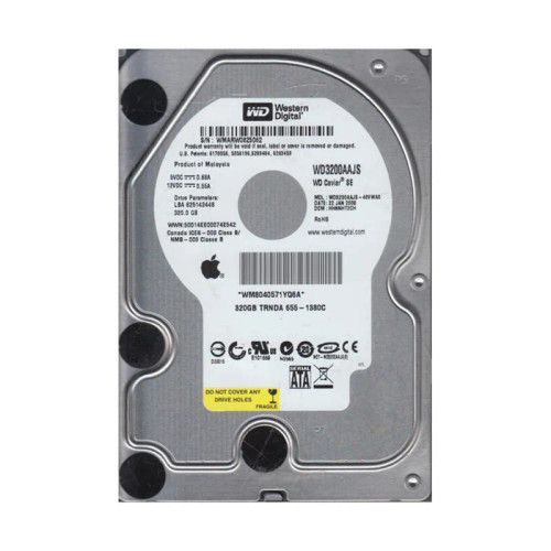 WD3200AAJS-40VWA0 - Western Digital 320GB 7200RPM SATA 3.5-Inch HDD