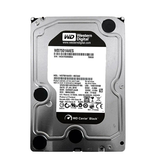 WD7501AAES - Western Digital 750GB 7200RPM SATA 3Gb/s 32MB 3.5" HDD