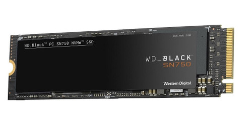 WDS500G3X0C - Western Digital Black SN750 Series 500GB PCI Express NVMe 3.0 x4 3D NAND M.2 2280 Gaming Solid State Drive