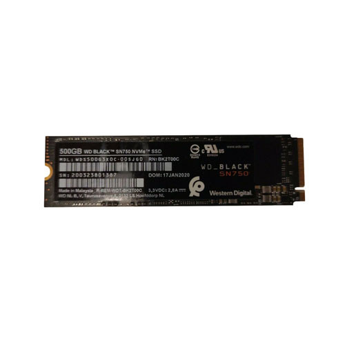 WDS500G3X0C - Western Digital 500GB NVMe PCIe 3.0 M.2 2280 SSD