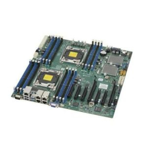 X10DRH-ILN4-B - Supermicro X10DRH-ILN4 Socket LGA2011 Intel C612 Chipset EATX System Board Motherboard Supports 2x Xeon E5-2600 v3/v4 DDR4 16x DIMM