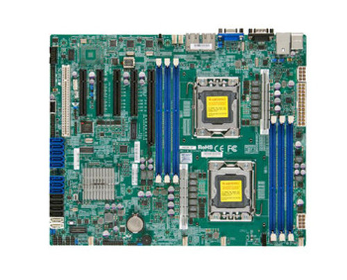 X9DBL-3F - Supermicro Socket LGA1356 Intel C602 Chipset ATX System Board Motherboard Supports 2x Xeon E5-2400/E5-2400 v2 Series DDR3 6x DIMM