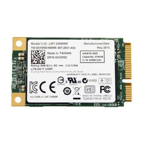 XXM30 - Dell 256GB 6Gb/s SATA mSATA MLC Solid State Drive for Latitude 6430u E7240