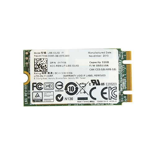 Y7Y08 - Dell 32GB PCI Express M.2 SSD